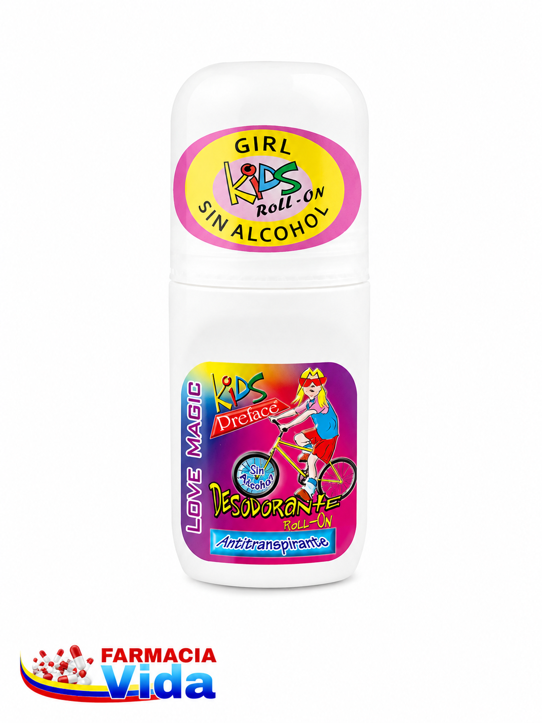 DESODORANTE KIDS GIRL LOVE MAGIC 