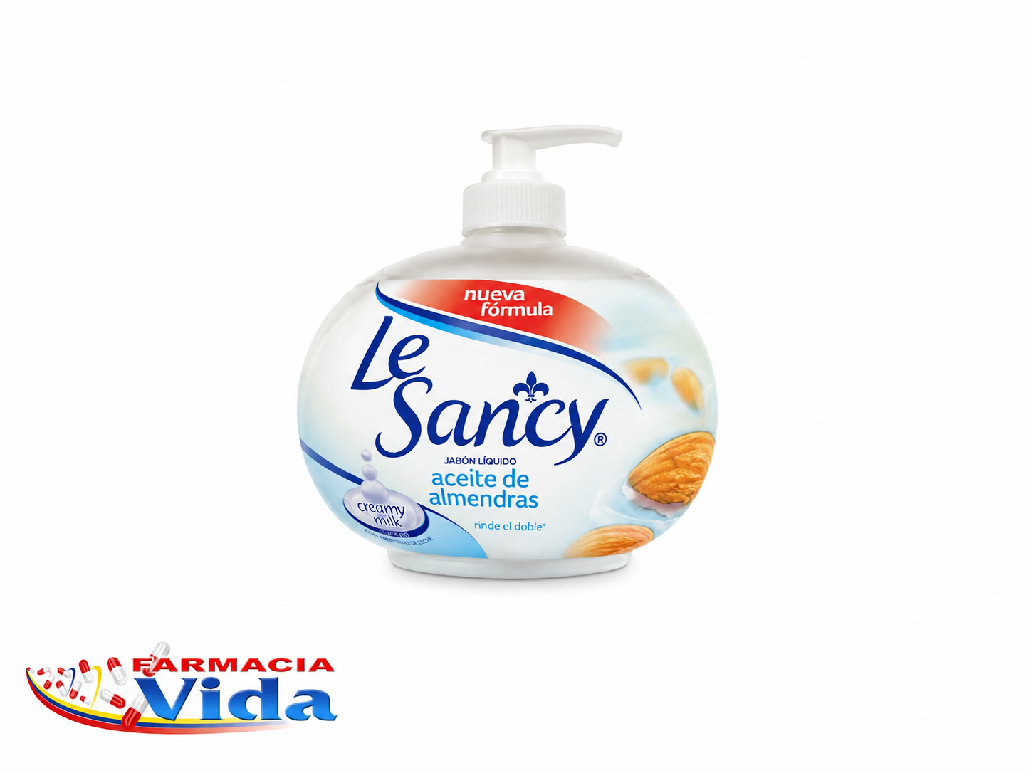 JABON LE SANCY RELAJ ACEIT DE ALM 340 ML 