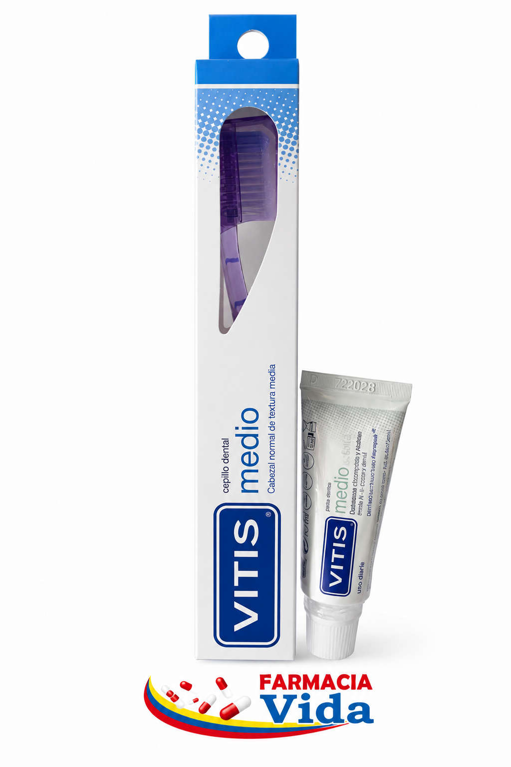 VITIS MEDIO CEPILLO + MINI PASTA 20 GR 