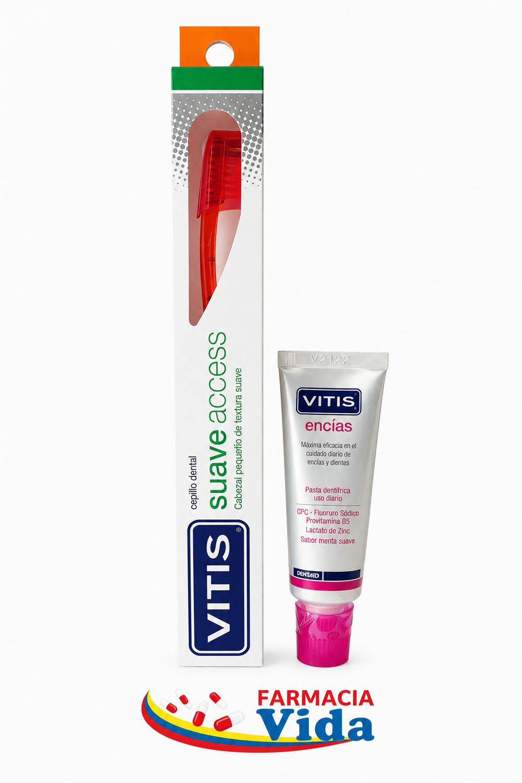 VITIS CEPILLO ACCESS SUAVE + MINIPASTA