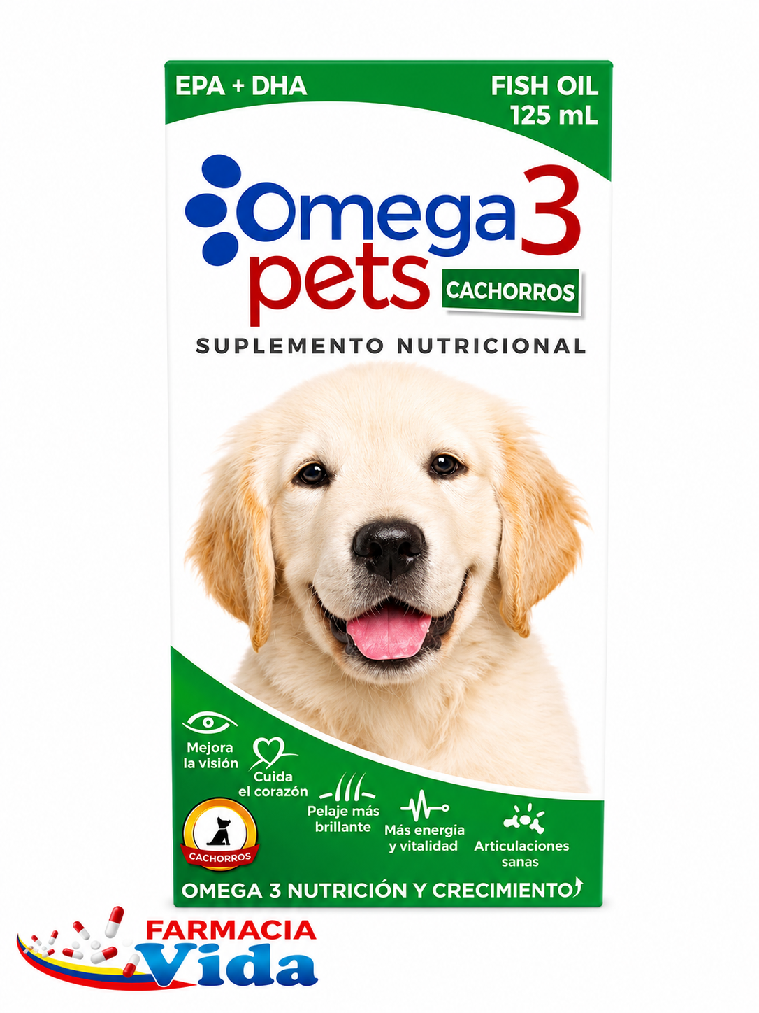 OMEGA 3 PETS CACHORRO 125 ML