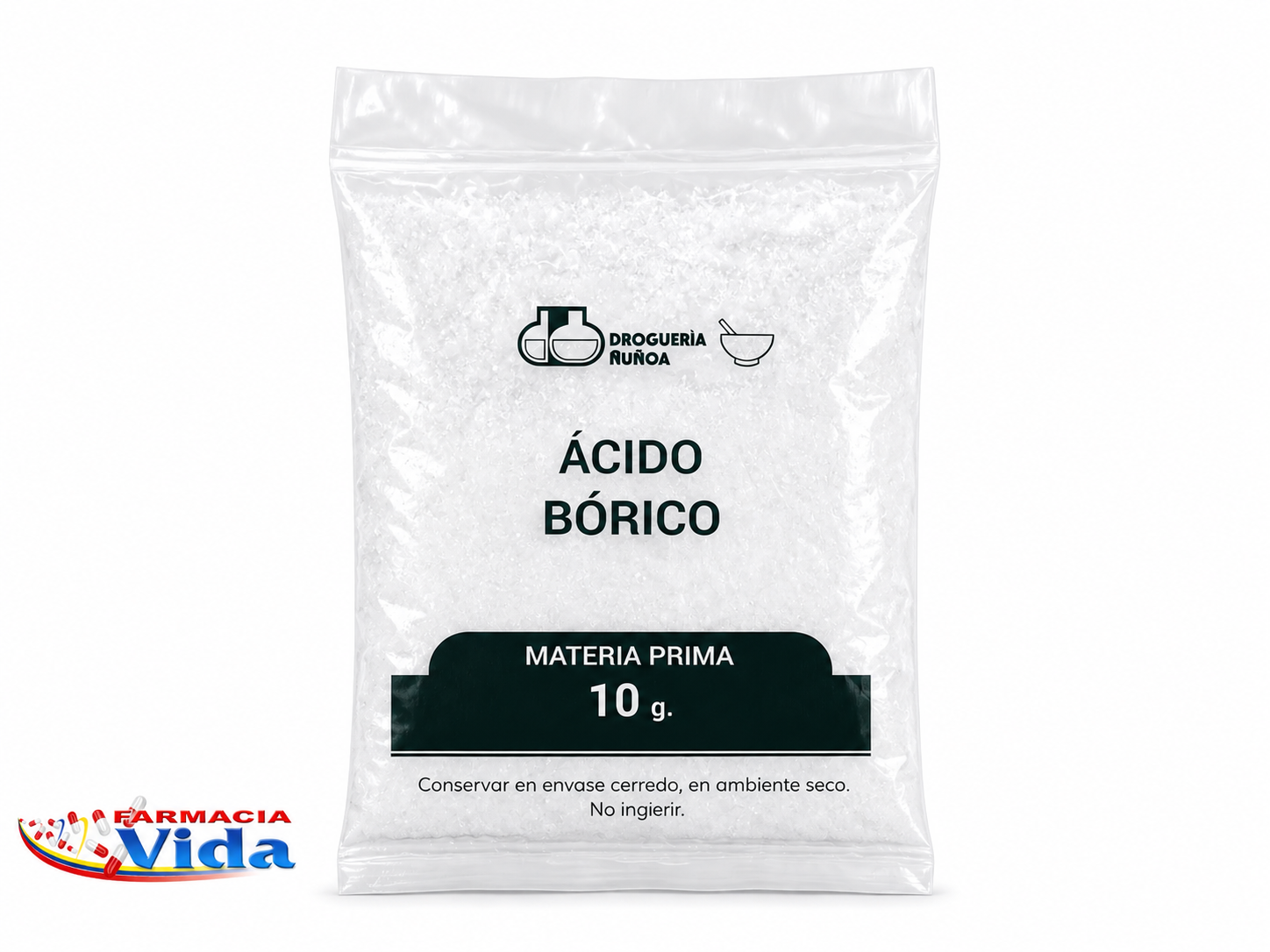 ACIDO BORICO POLVO 10 GRS 