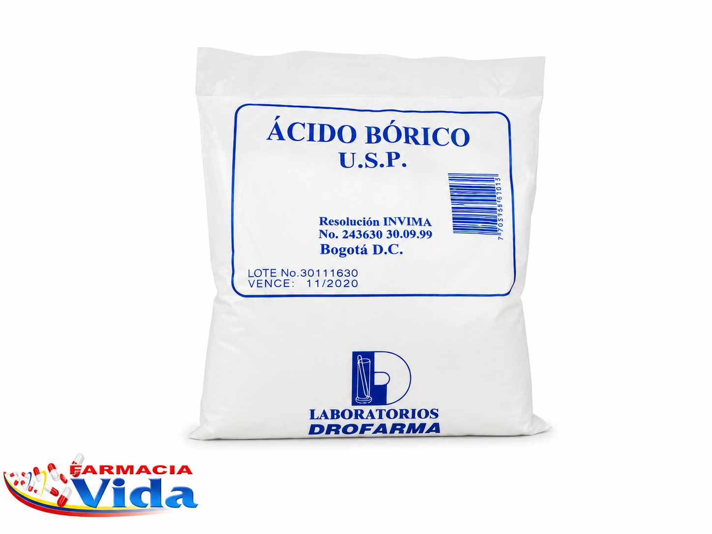 ACIDO BORICO PV 250 GR 