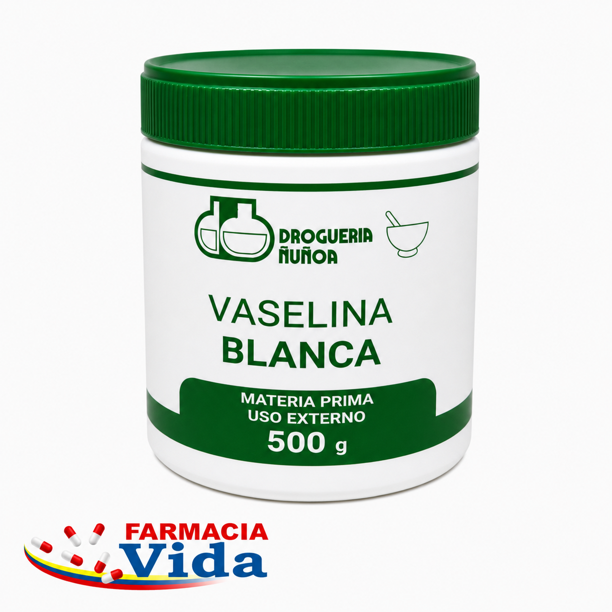 VASELINA BLANCA MATERIA PRIMA 500GR