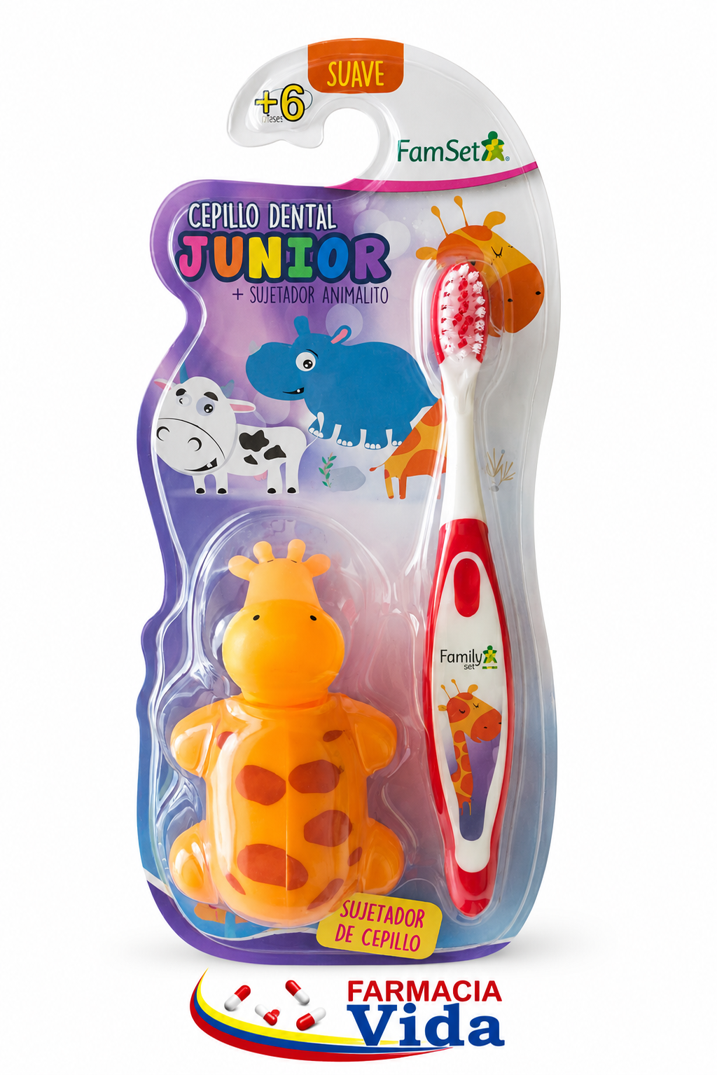 FAMILY SET CEPILLO DENTAL JUNIOR + 6