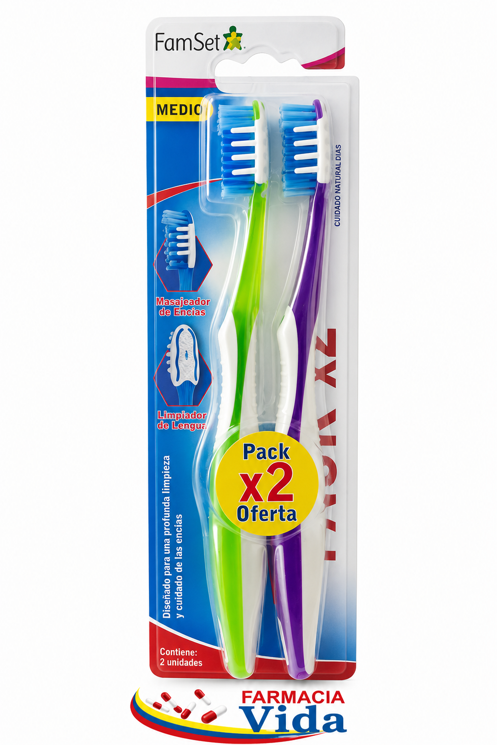 CEPILLOS 2X1 MEDIO