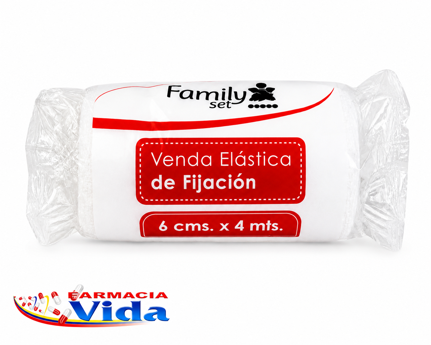 FAMILY SET VENDA ELASTICA DE FIJACION 6CMS