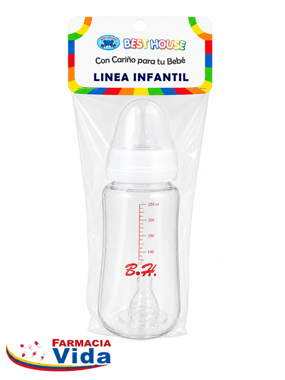 BH MAMADERA VIDRIO 120ML 
