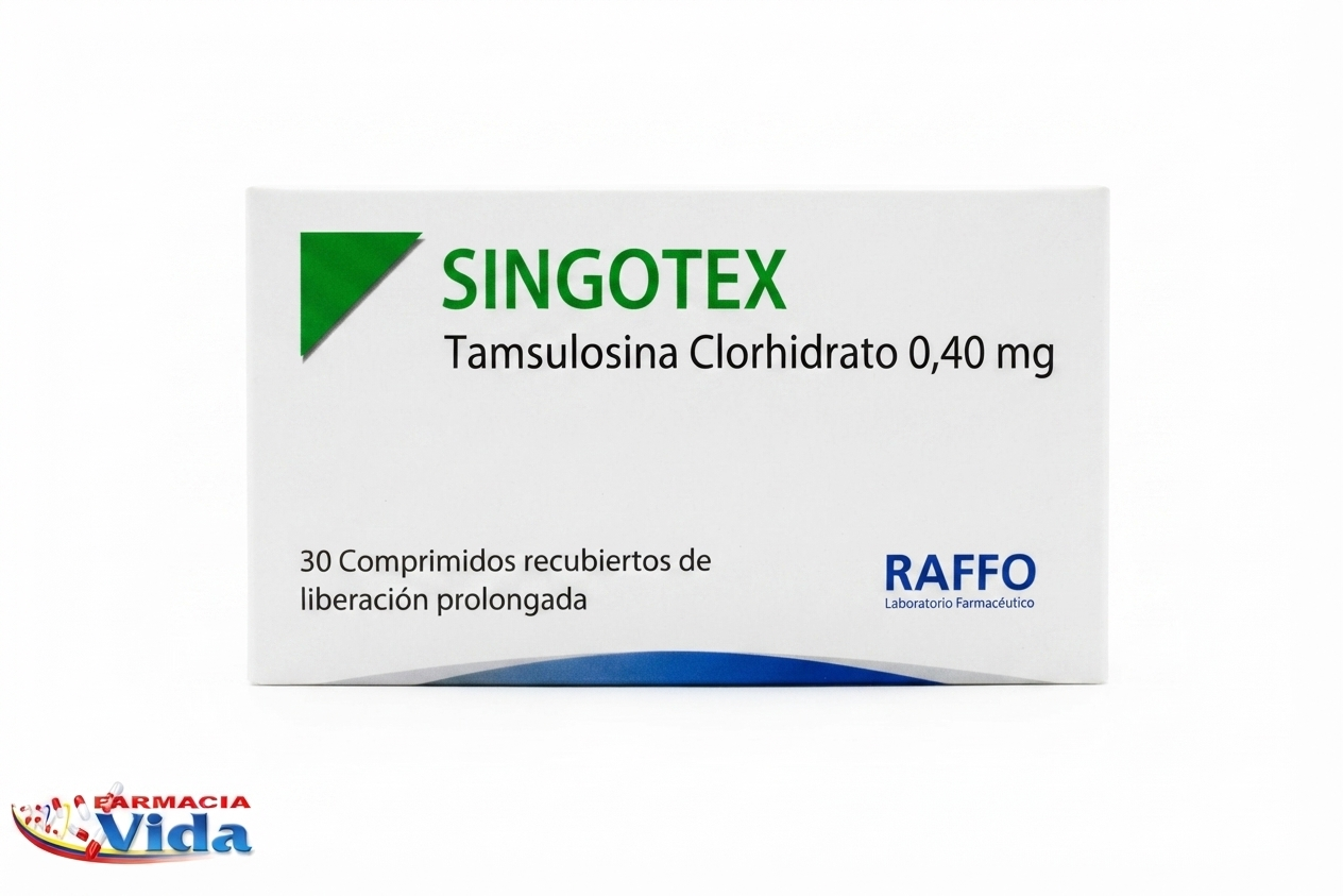 SINGOTEX 0.40 MG X 30 COMP REC LP