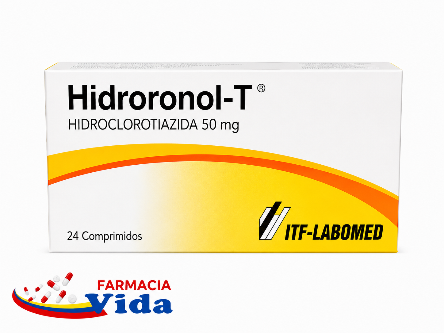 HIDRORONOL  50 MG 24 COMP