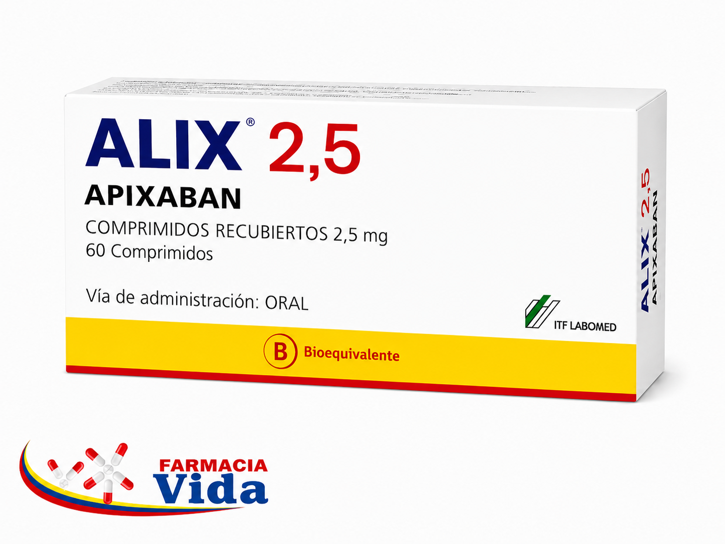 ALIX COM 2.5 . APIXABAN
