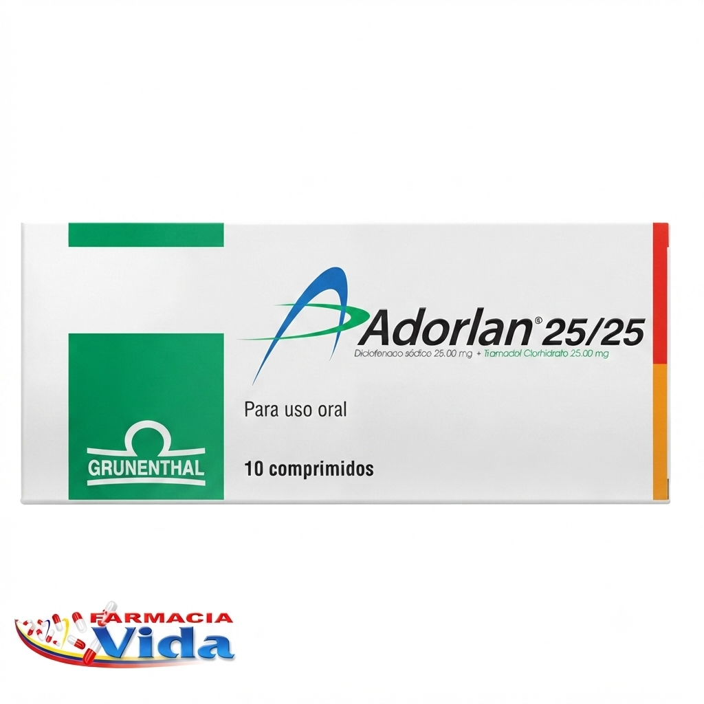 ADORLAN 25/25 DICLOFENACO+TRAMADOL