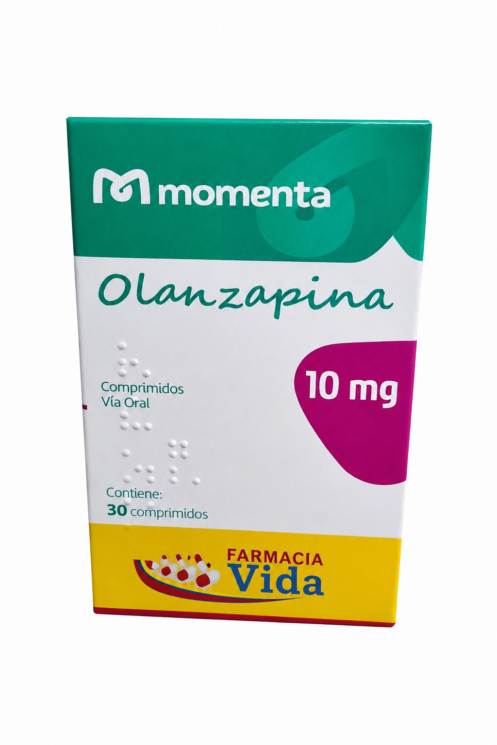OLANZAPINA 10MG X 30 COM
