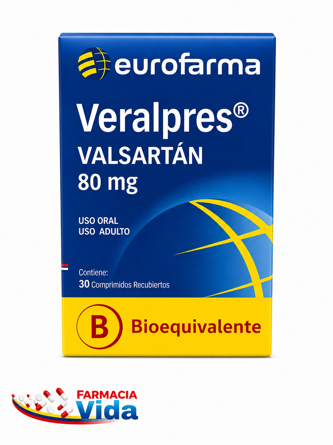 VERALPRES. COM.REC.80MG.