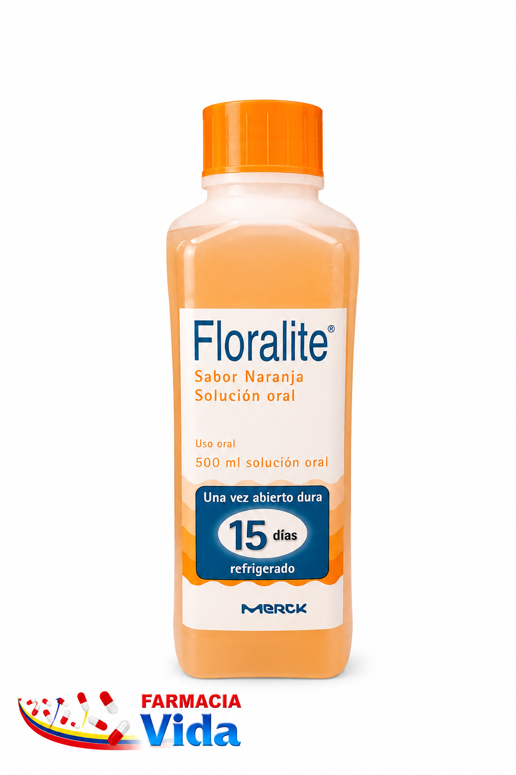 FLORALITE SOL ORAL NARANJA X 500 ML