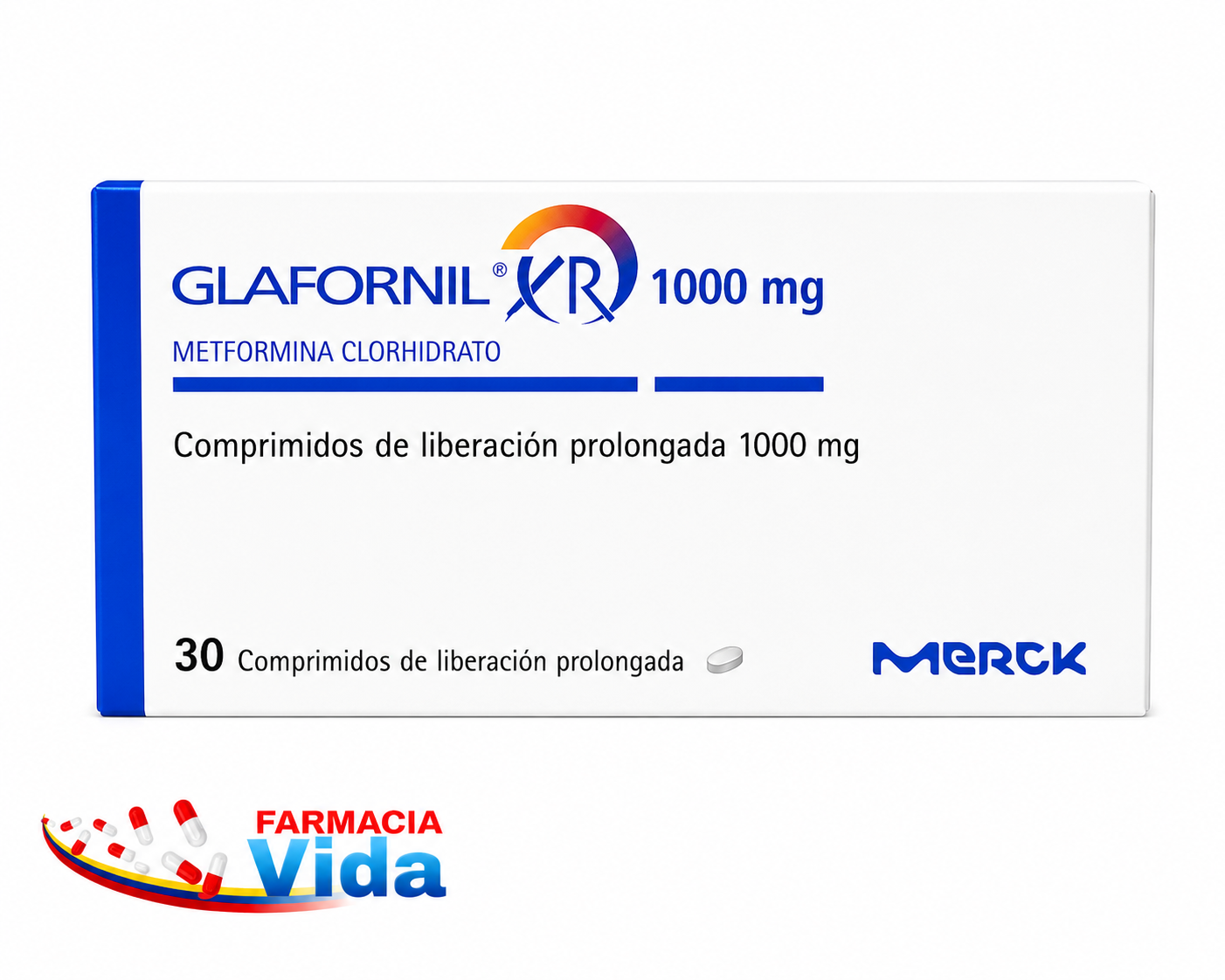 GLAFORNIL XR 1000   X 30 C METFORMINA.
