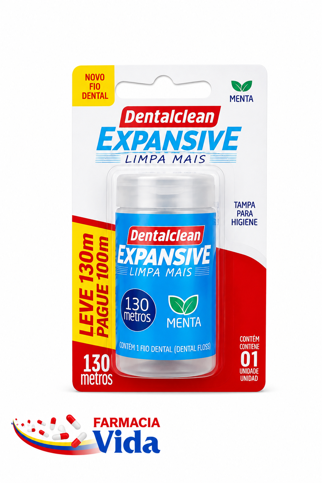 HILO DENTAL SIN CERA 130M.MENTA