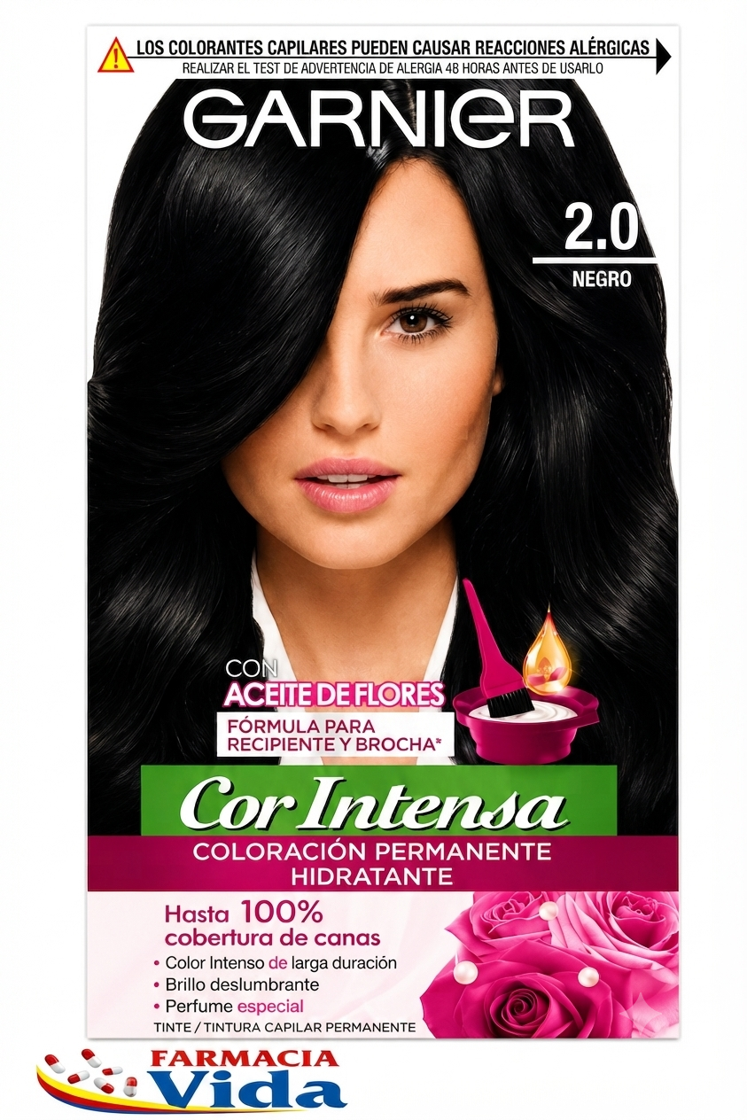 GARNIER COR INTERNA 2.0 NEGRO