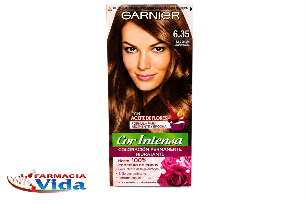 GARNIER COR INTERNA 6.35 RUBIO OSCURO DORADO CAOBA
