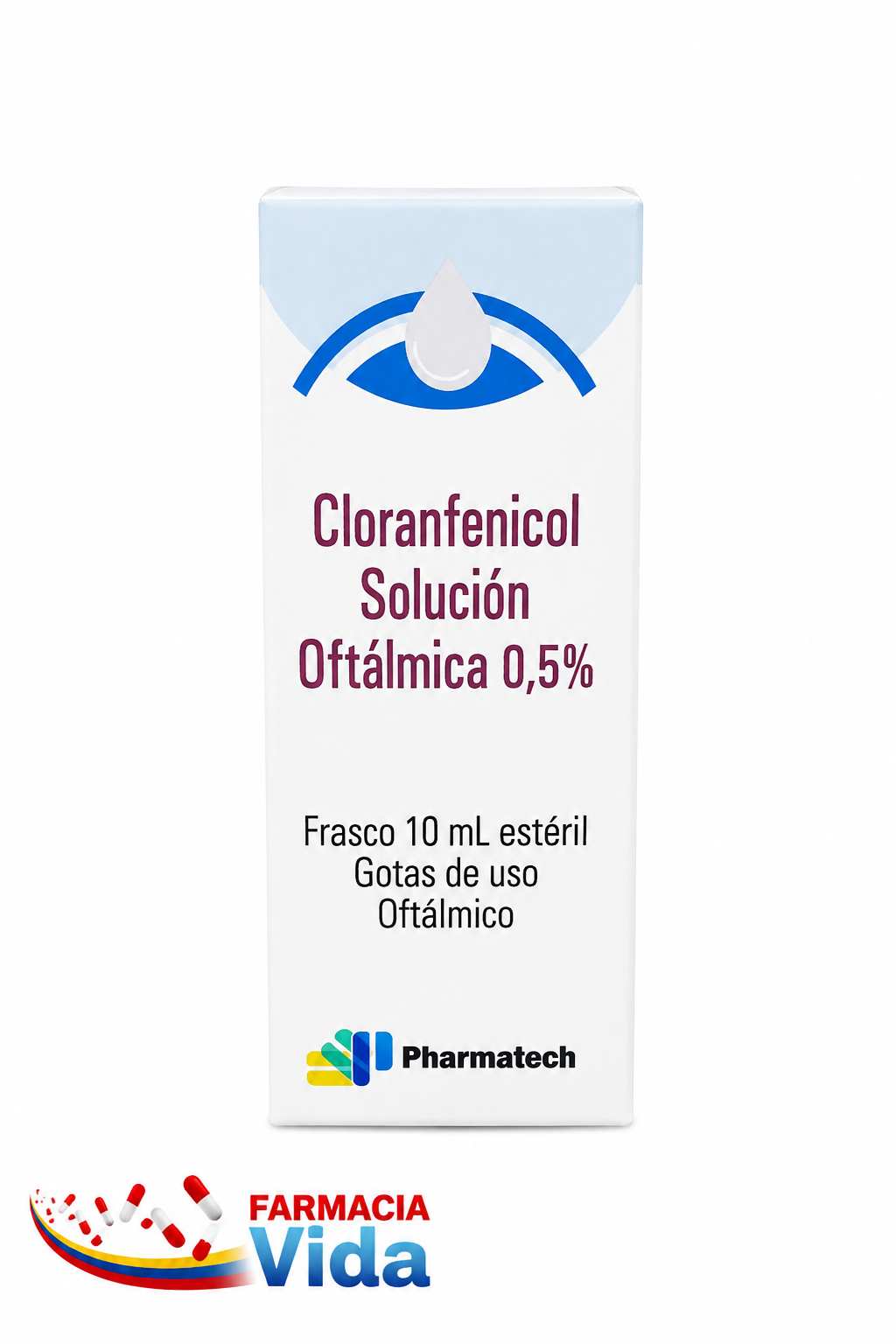 CLORANFENICOL 0.5% FCO 10ML SOL OFT