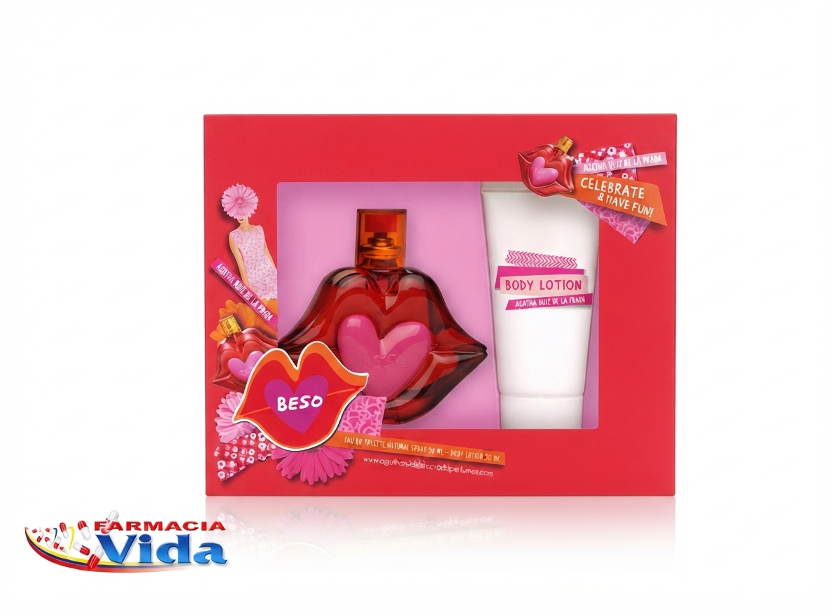 AGATHA BESO EST EDT 50 ML+ BDY 50