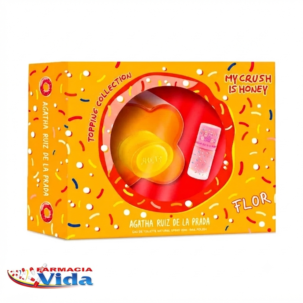 AGATHA FLOR MY CRUSH  50 ML +GLITTER