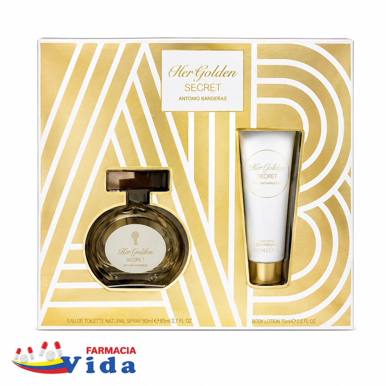 AB.HER.GOLDEN.SECRET EDT 50ML+BDY50