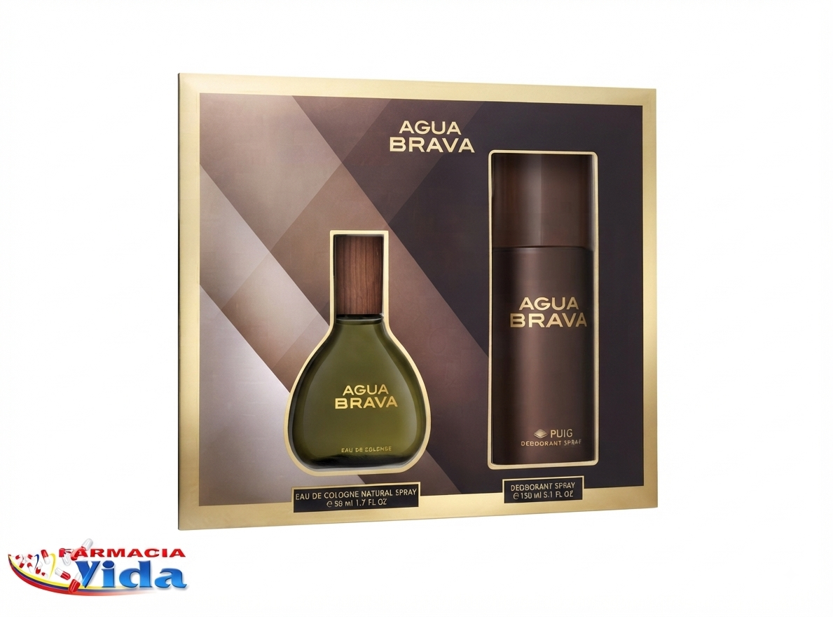 AGUA BRAVA EDT 50 ML + DES SP 150 ML