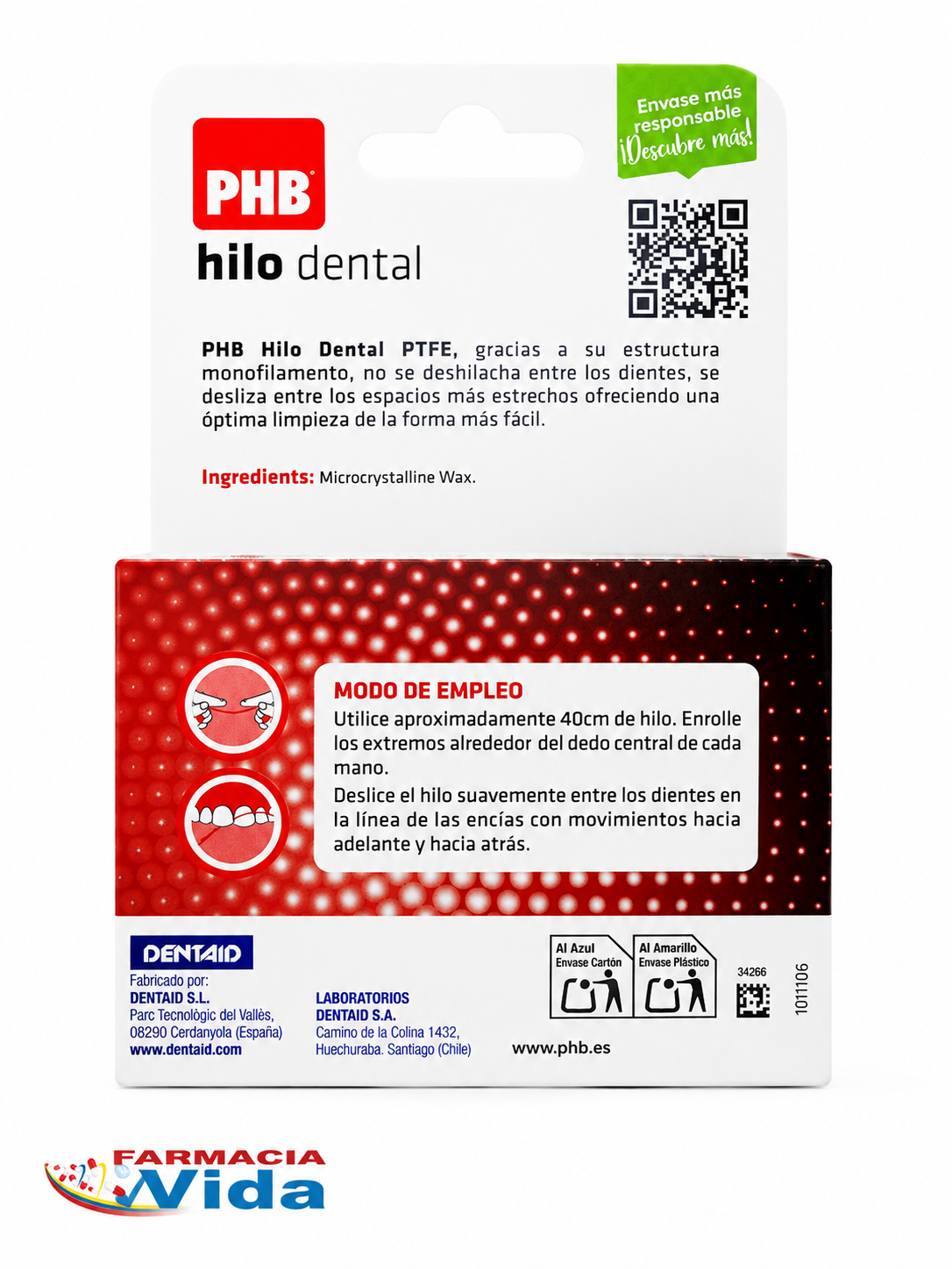 HILO DENTAL PHB CON CERA 