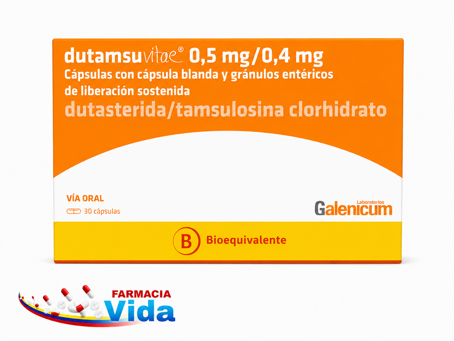 DUTAMSUVITAE 0.5/0.4  MG X 30 CAPDUTASTERIDA+TAMSU