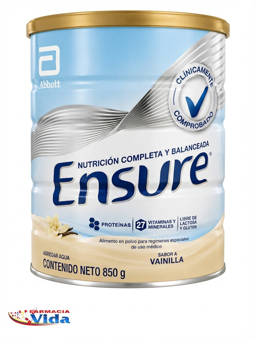 ENSURE VAINILLA 850 GR 