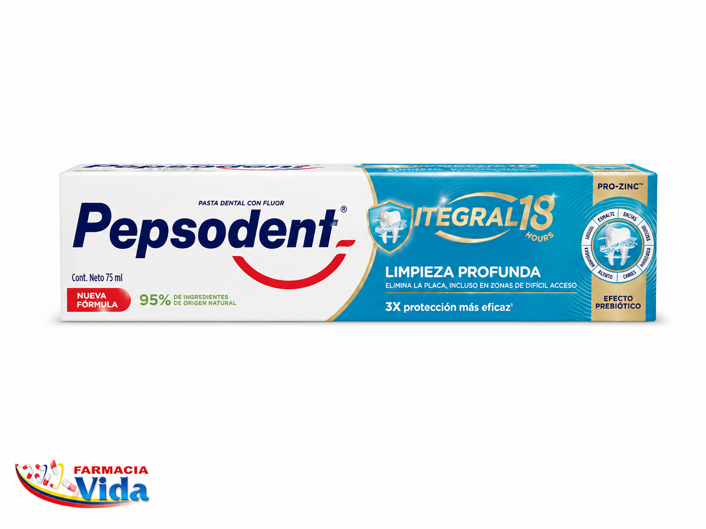 PEPSODENT INTEGRAL PASTA LIMPIEZA PROFUNDA 75ML
