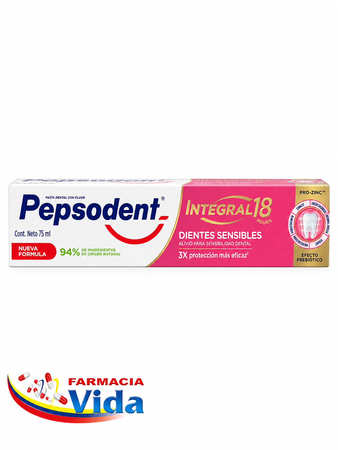PEPSODENT INTEGRAL PASTA DIENTES SENSIBLES 75ML