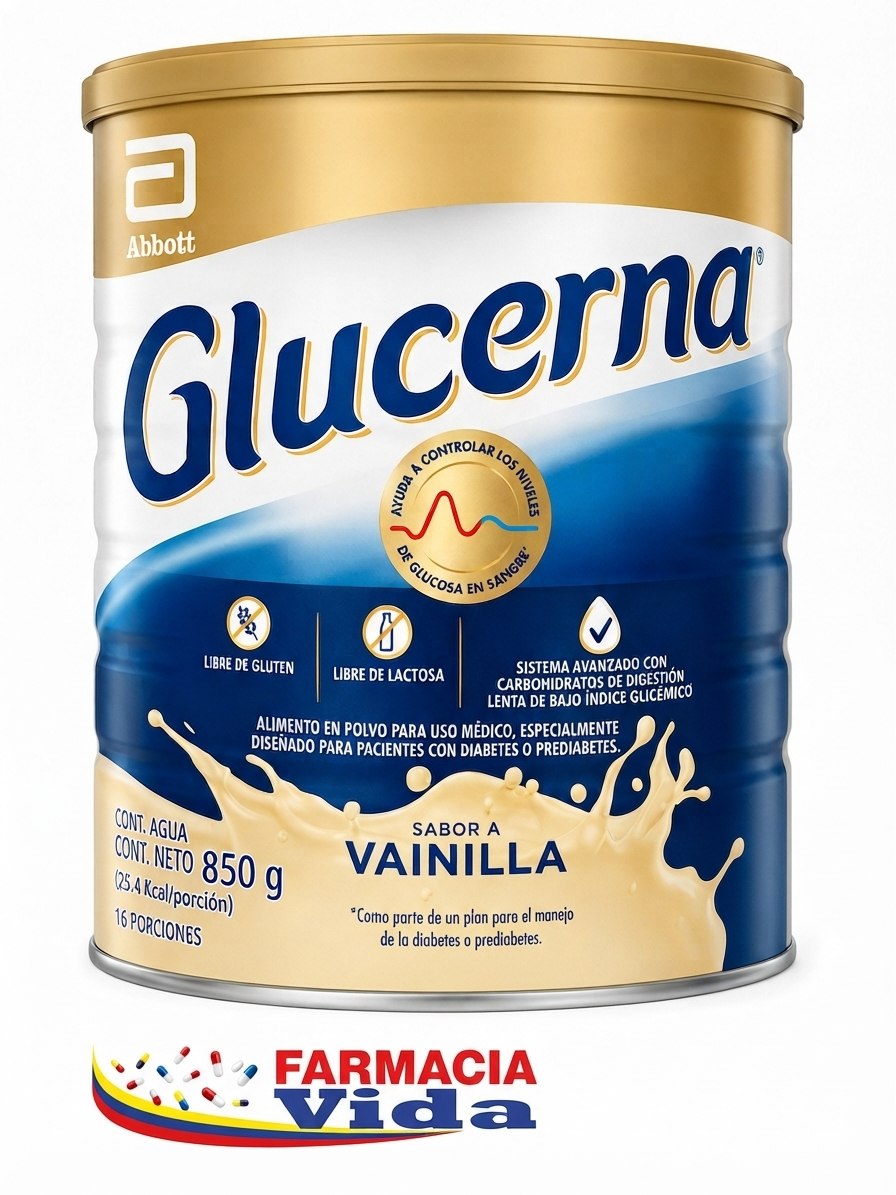 GLUCERNA VAINILLA 850 GR