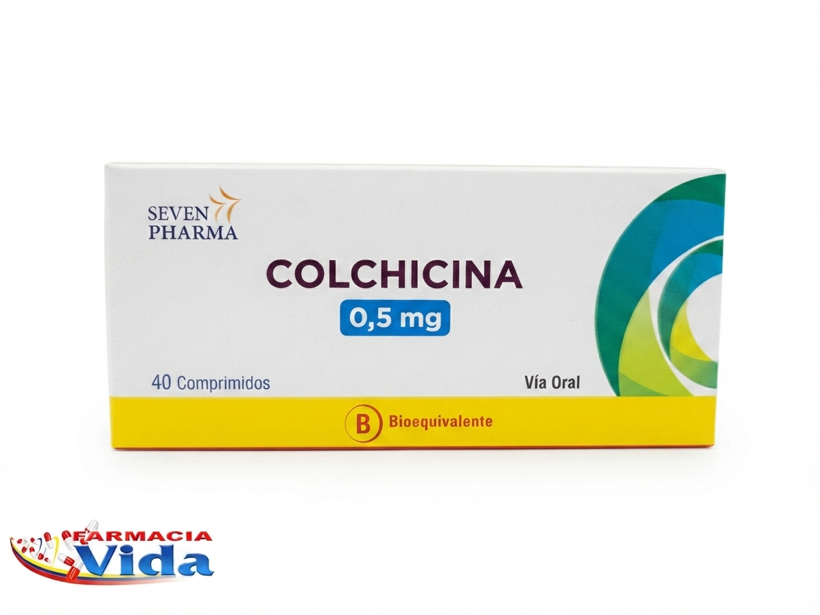 COLCHICINA 0,5MG X 40 COMP 