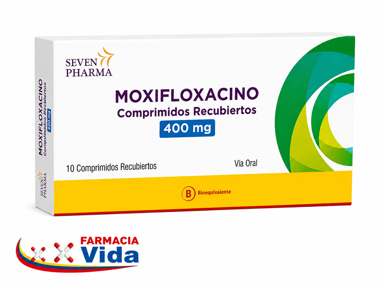 MOXIFLOXACINO 400 MG X 10 COMP