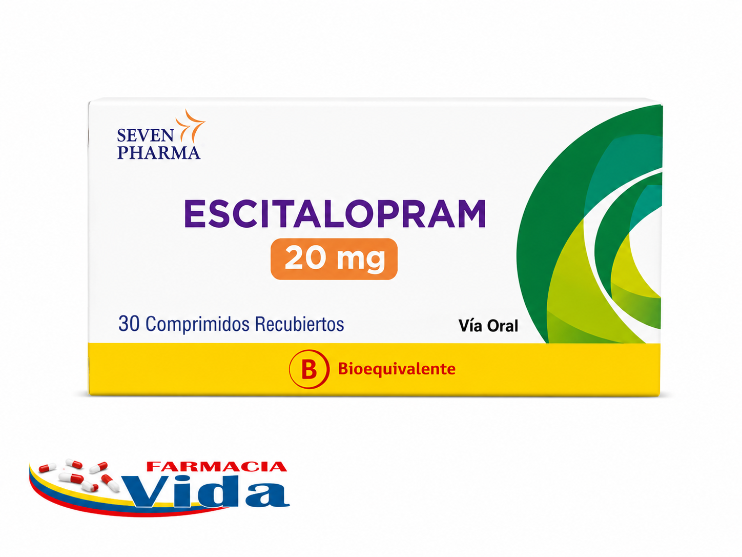 ESCITALOPRAM 20MG X30 COMP.