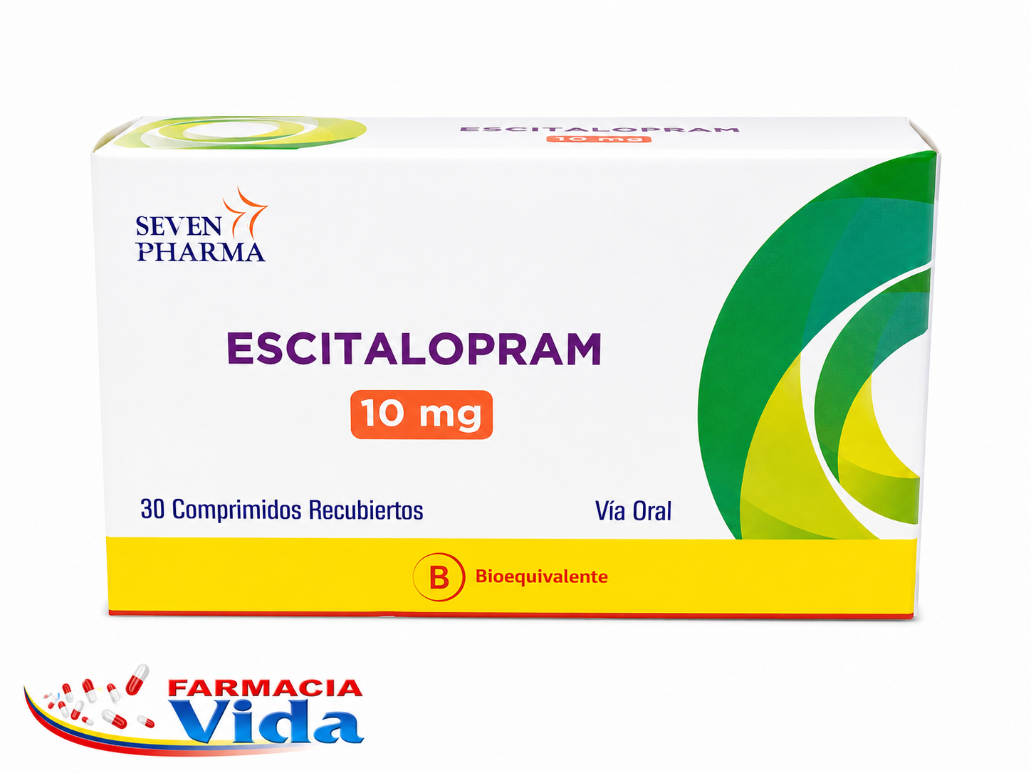 ESCITALOPRAM 10MG  X30 COMPRIMIDOS RECUBIE