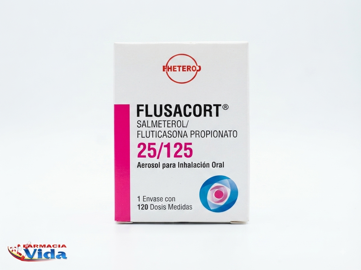 FLUSACORT 25/125 INHA.SALMETEROL/FLUTICASONA