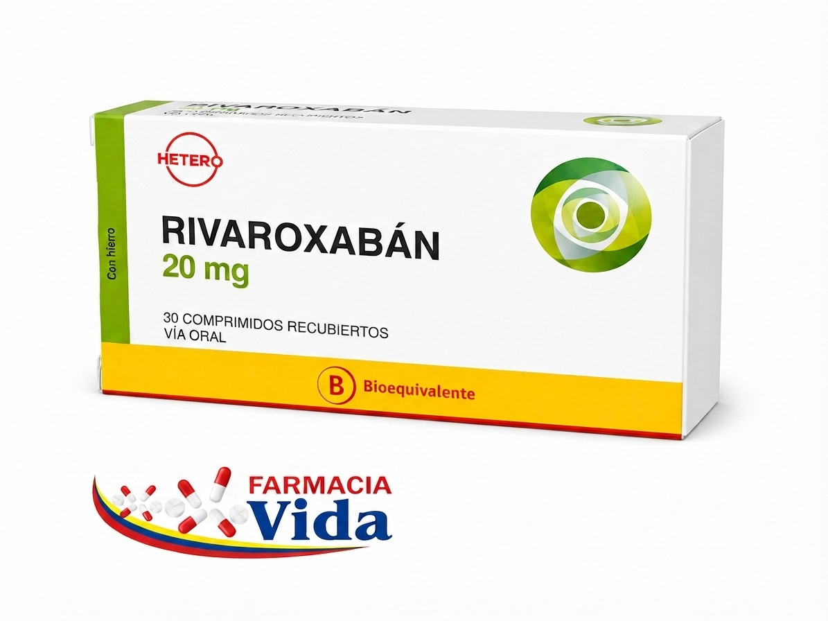 RIVAROXABAN 20MG X 30 COMP