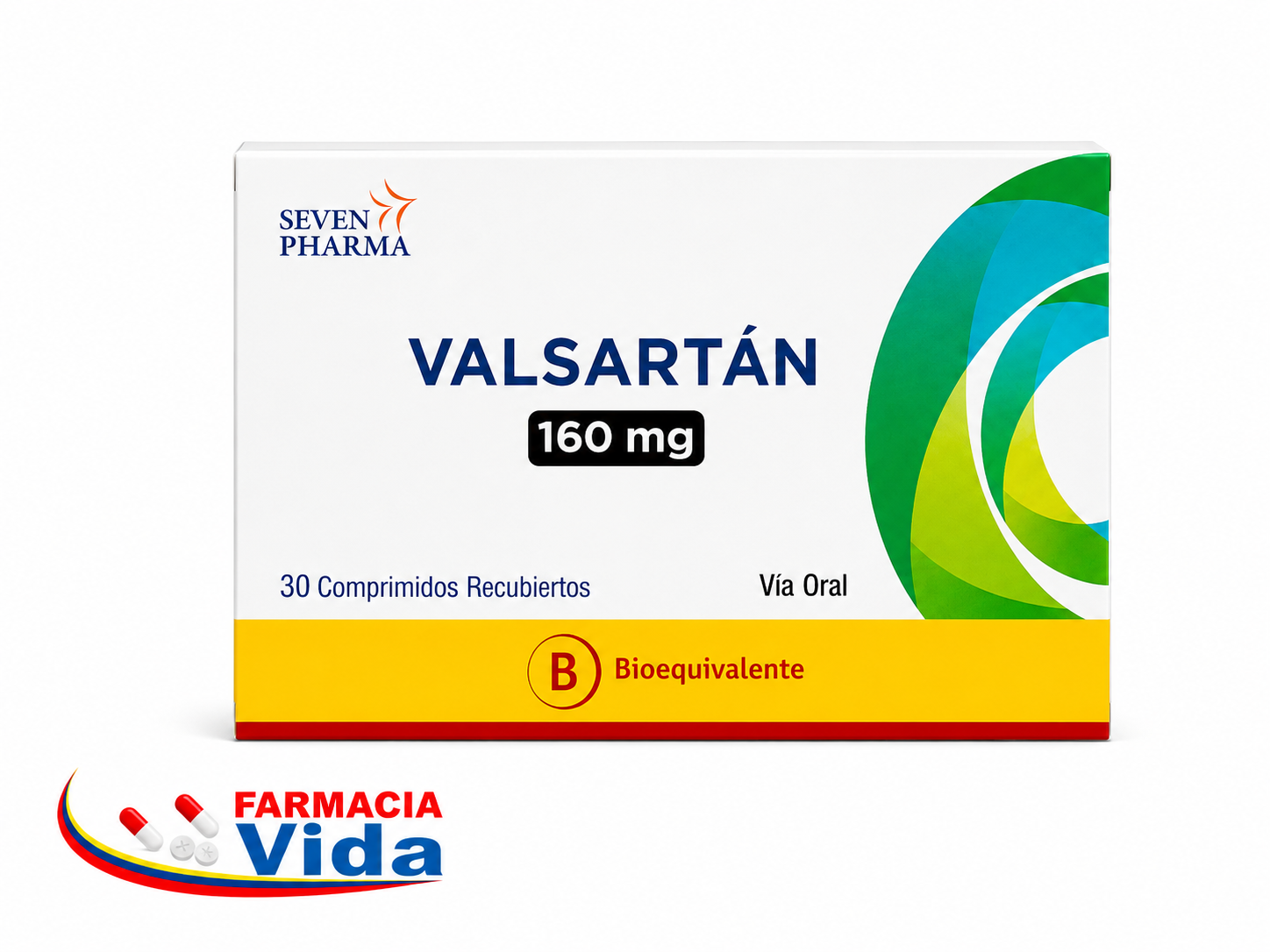 VALSARTAN 160 MG X 30 COM REC 