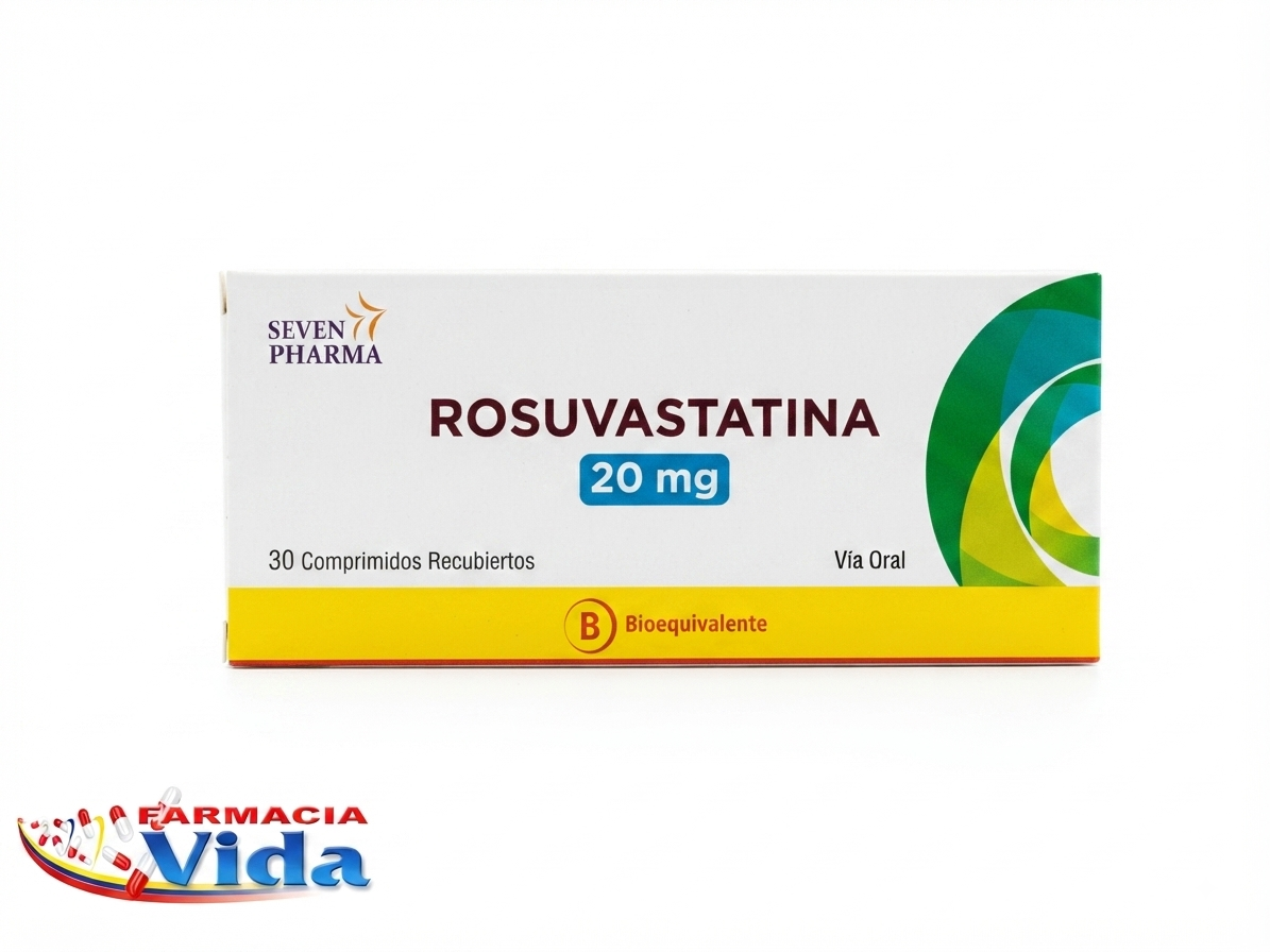 ROSUVASTATINA 20MG 30 COMP