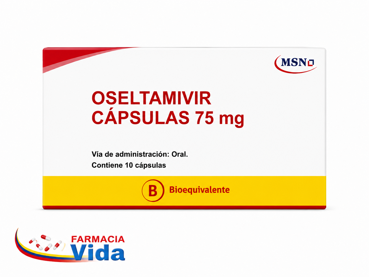 OSELTAMIVIR 75MG 10CAPS 