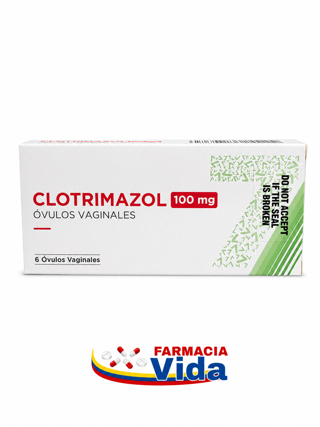 CLOTRIMAZOL 100MGV X 6 OVULOS VAGINALES